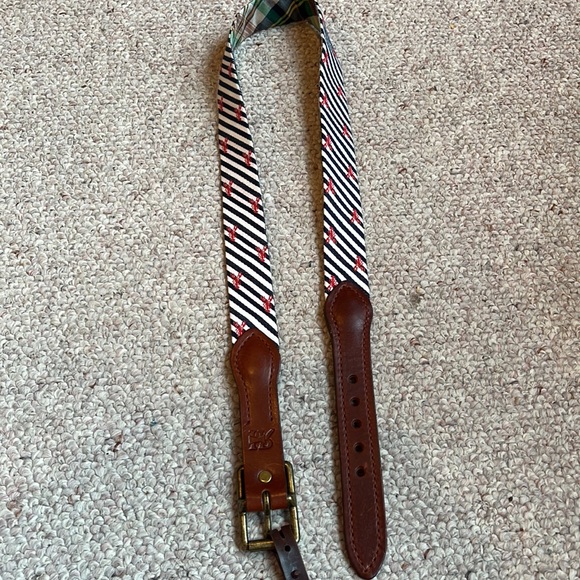 New reversible cloth & leather belt 34 - Picture 7 of 9